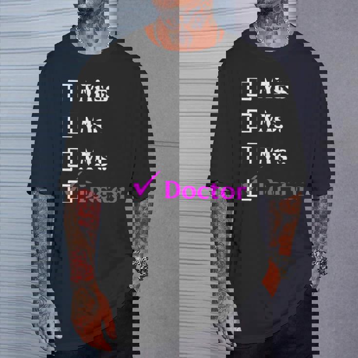 ミス・ミセス・ドクター Tシャツ 彼への贈り物