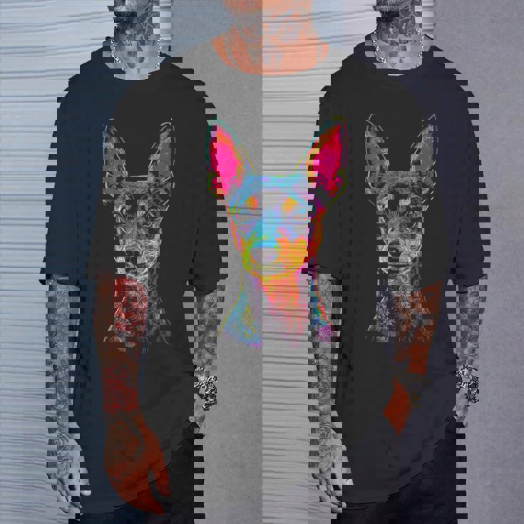 ミニチュアピンシャー 犬 モチーフ ペット ミニチュア ピンシャー Tシャツ 彼への贈り物