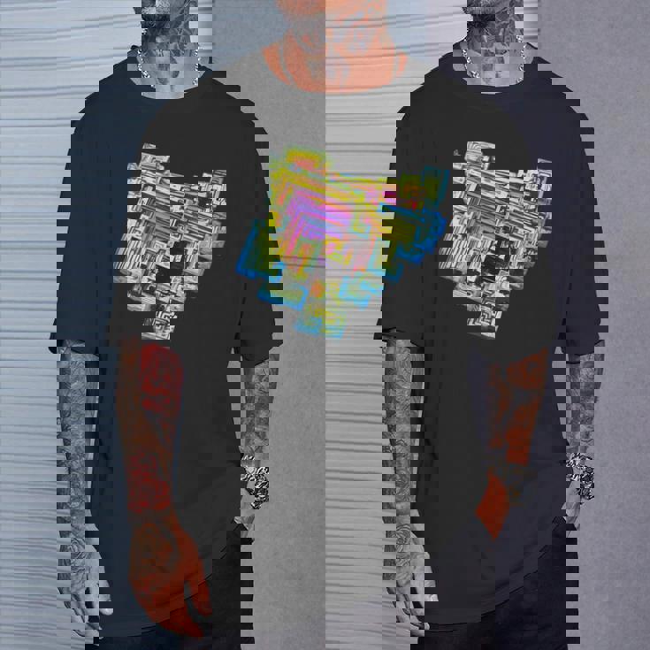 ミネラル愛好家やクリスタルアディクトのためのビスマスtシャツ Tシャツ 彼への贈り物