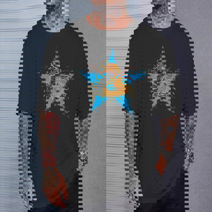 ムカデ スターデザイン ムカデ 恋人 ムカデ Tシャツ 彼への贈り物