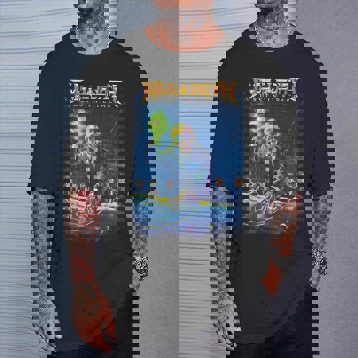 メガデス-ラスト・イン・ピース 長袖tシャツ Tシャツ 彼への贈り物