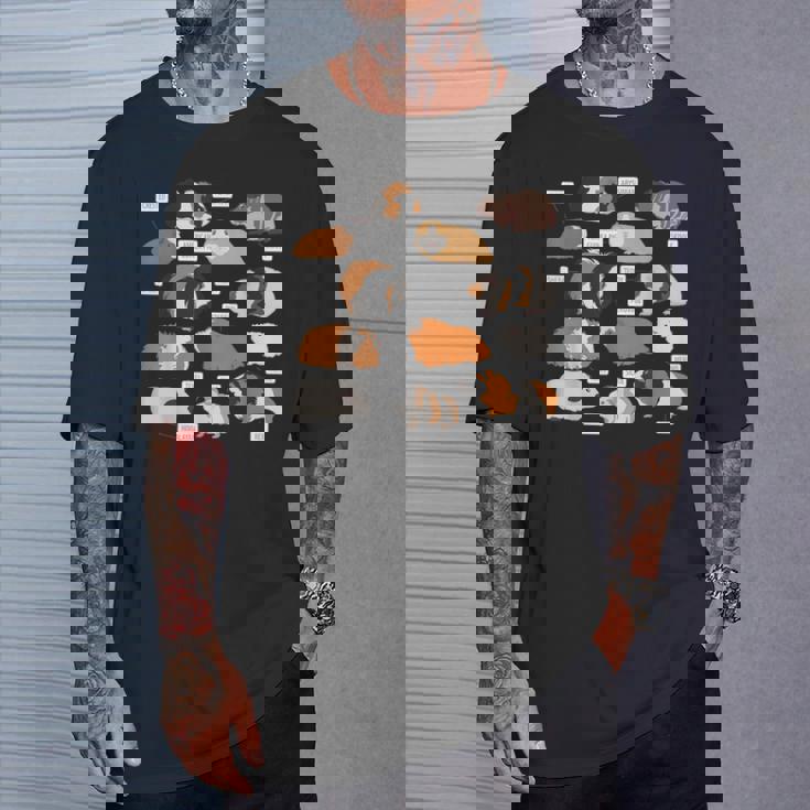 モルモット犬種シャツ Tシャツ 彼への贈り物