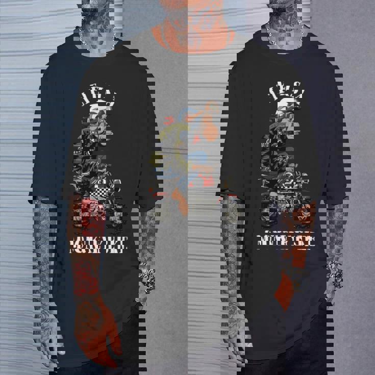 モンキーバイク 長袖tシャツ Tシャツ 彼への贈り物