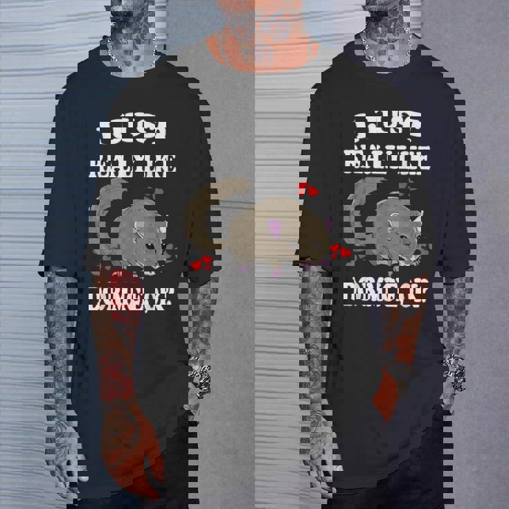 ヤマネのヤマネペットが本当に好き Tシャツ 彼への贈り物