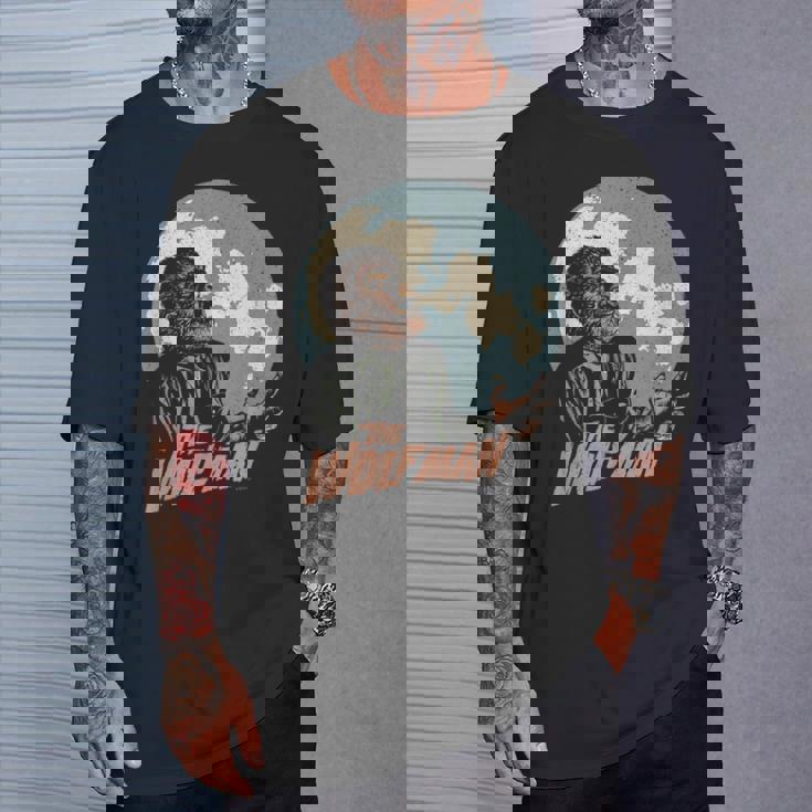 ユニバーサル モンスター ウルフマン ムーン Tシャツ 彼への贈り物