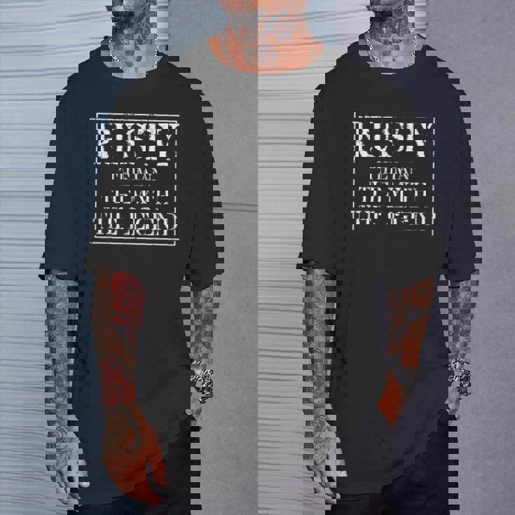 ラスティtシャツギフト Tシャツ 彼への贈り物