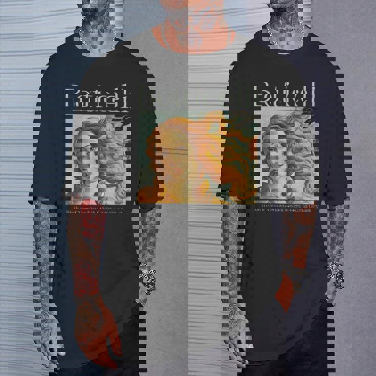 ルネッサンス美的ボッティチェリ ヴィーナスの誕生 アートデザイン 長袖tシャツ Tシャツ 彼への贈り物