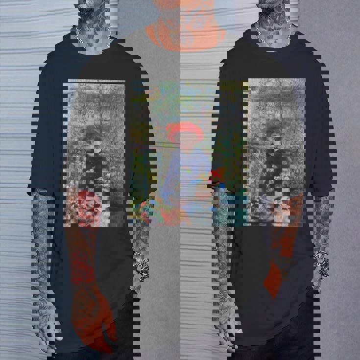 ルノワール二人の姉妹（テラス） Tシャツ 彼への贈り物