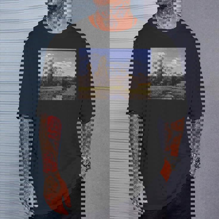 ルールのモネの眺め ル・アーヴル 長袖tシャツ Tシャツ 彼への贈り物