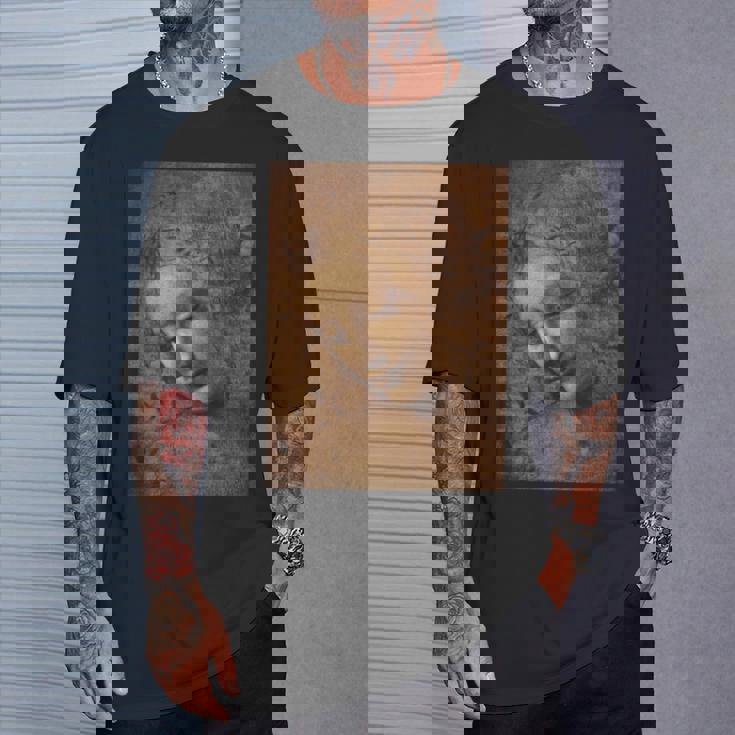 レオナルド・ダ・ヴィンチによるラ・スカピリアタ 長袖tシャツ Tシャツ 彼への贈り物