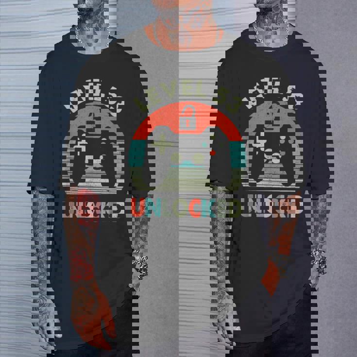 レベル53アンロック レトロヴィンテージゲーム53歳の誕生日ゲーマー Tシャツ 彼への贈り物