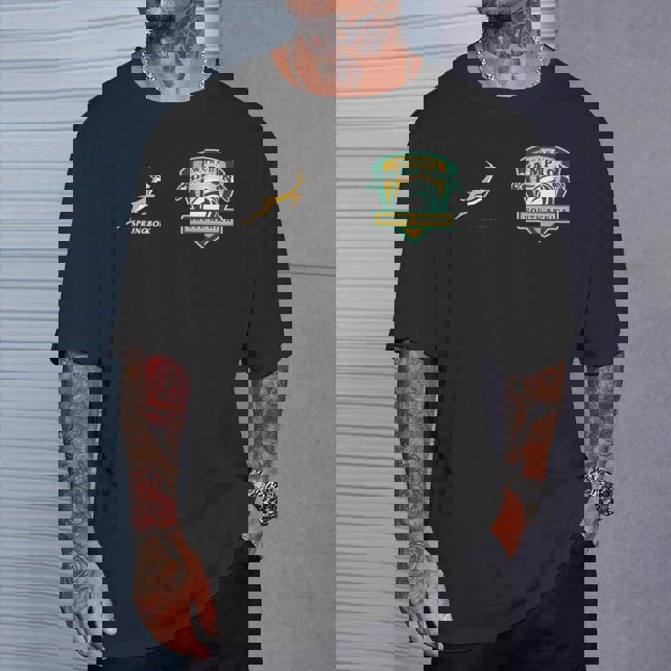 ワールドチャンピオンpringbok Bokke 南アフリカ ラグビー 長袖tシャツ Tシャツ 彼への贈り物