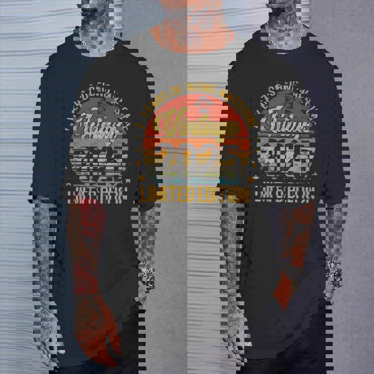 ヴィンテージ 1 誕生日 デコレーション メンズ 1歳 2025 1歳の誕生日 Tシャツ 彼への贈り物