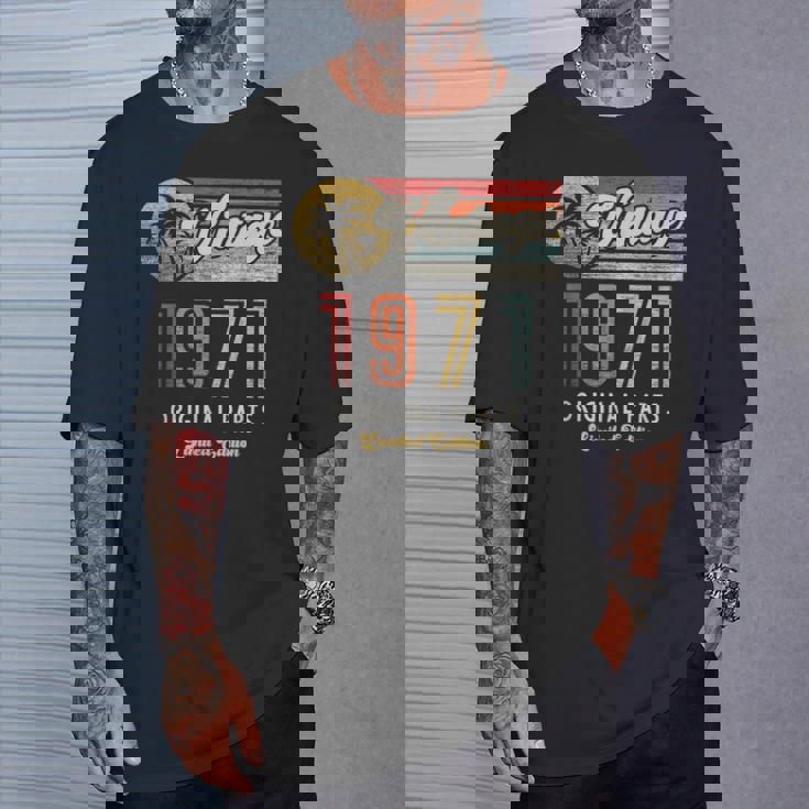 ヴィンテージ 1971 オリジナルパーツ パームス 55歳の誕生日 Tシャツ 彼への贈り物