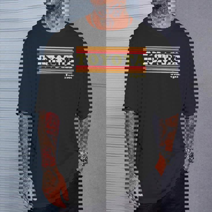 ヴィンテージ 80年代 トヨタ 日本 レトロ グラフィック Tシャツ 彼への贈り物