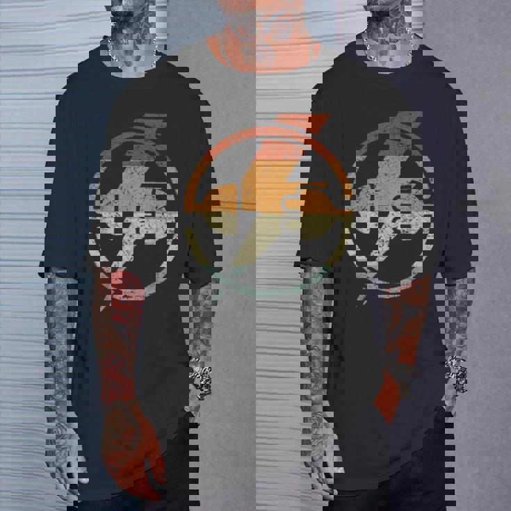 ヴィンテージ デザイン 電工 電気 Tシャツ 彼への贈り物