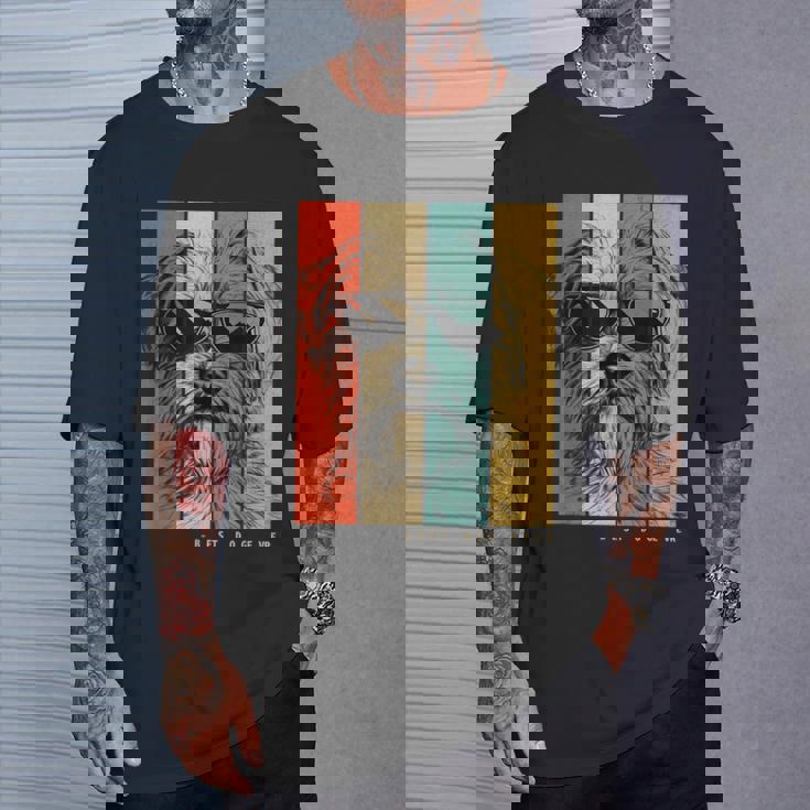 ヴィンテージ ノーフォークテリア 犬 ママ パパ キッズ メンズ レディース Tシャツ 彼への贈り物