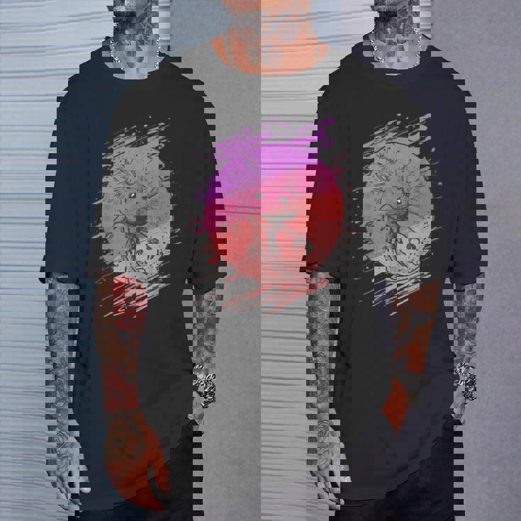 ヴィンテージアホロートルメンズレディースキッズ Tシャツ 彼への贈り物