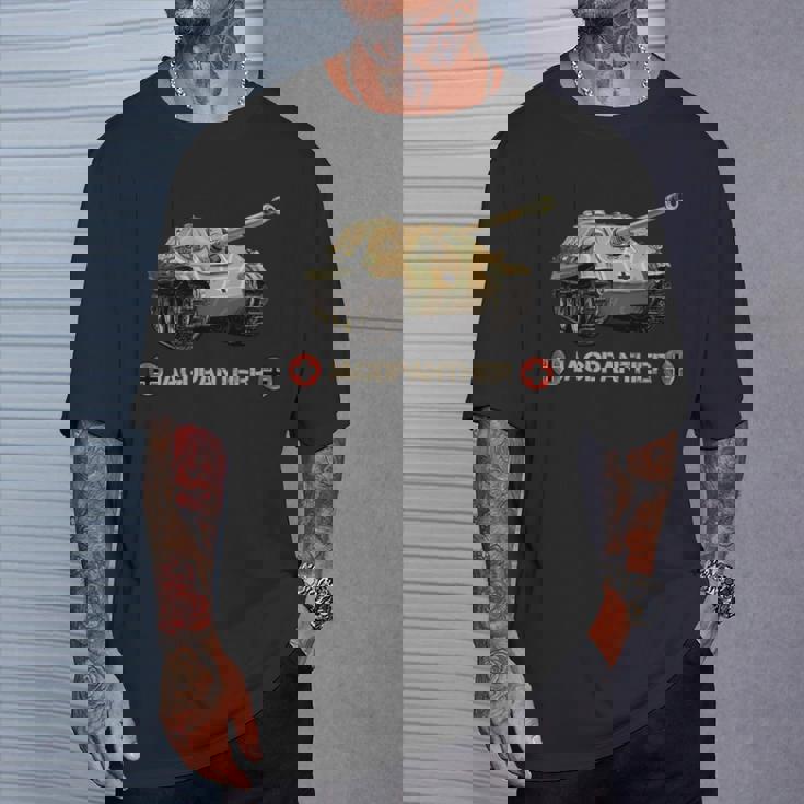 ヴィンテージ第二次世界大戦ドイツ対戦車ヤークトパンターsdKfz。 173 長袖tシャツ Tシャツ 彼への贈り物