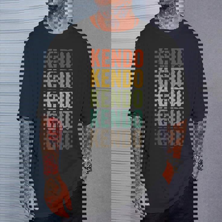 剣道スポーツレトロ Tシャツ 彼への贈り物