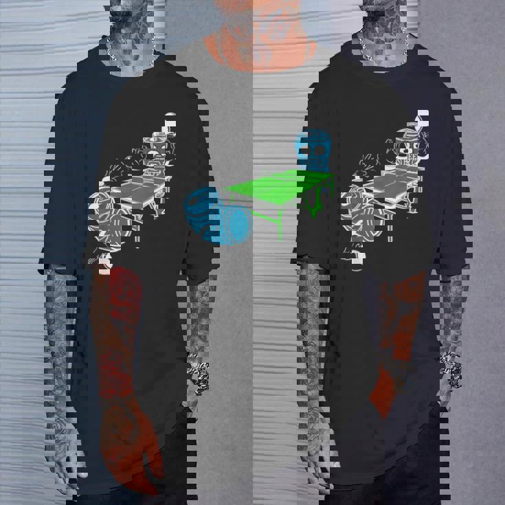 卓球 おもしろビール ピンポン Tシャツ 彼への贈り物