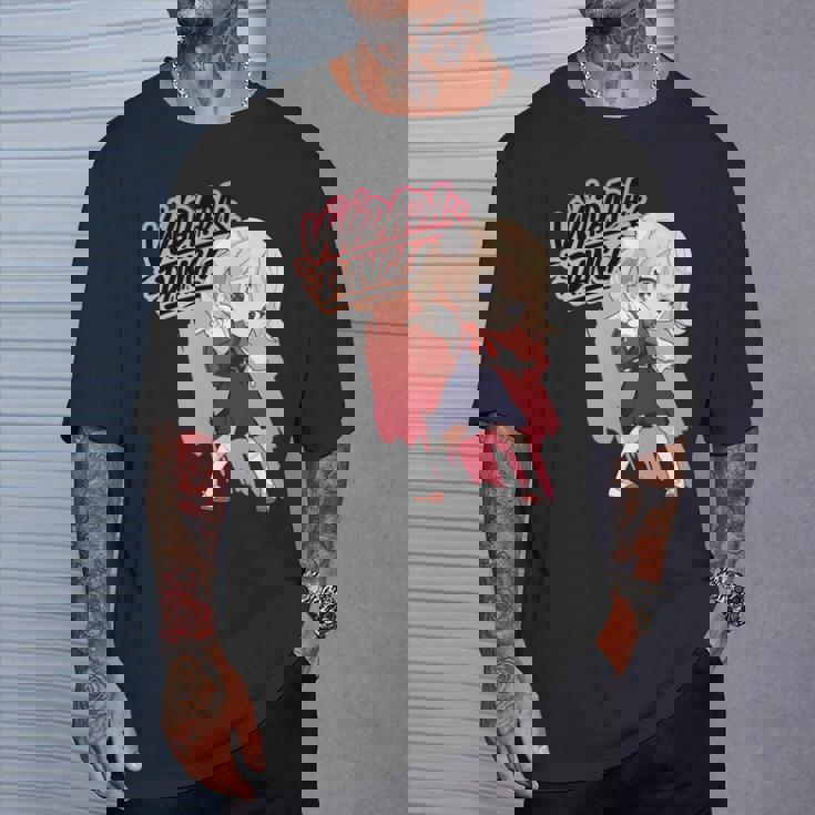 和田ダン しぐれ うい ロリ ダンス ダンス アニメ 女の子 長袖tシャツ Tシャツ 彼への贈り物