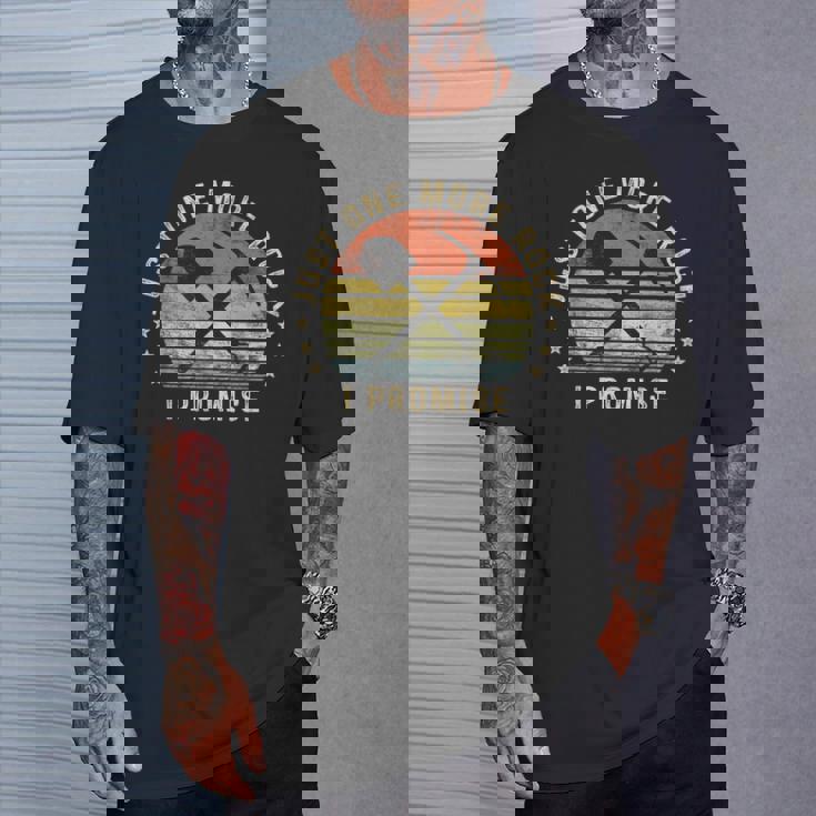 地質学ギフトジャストワンモアロックお約束おもしろ地質学者 Tシャツ 彼への贈り物