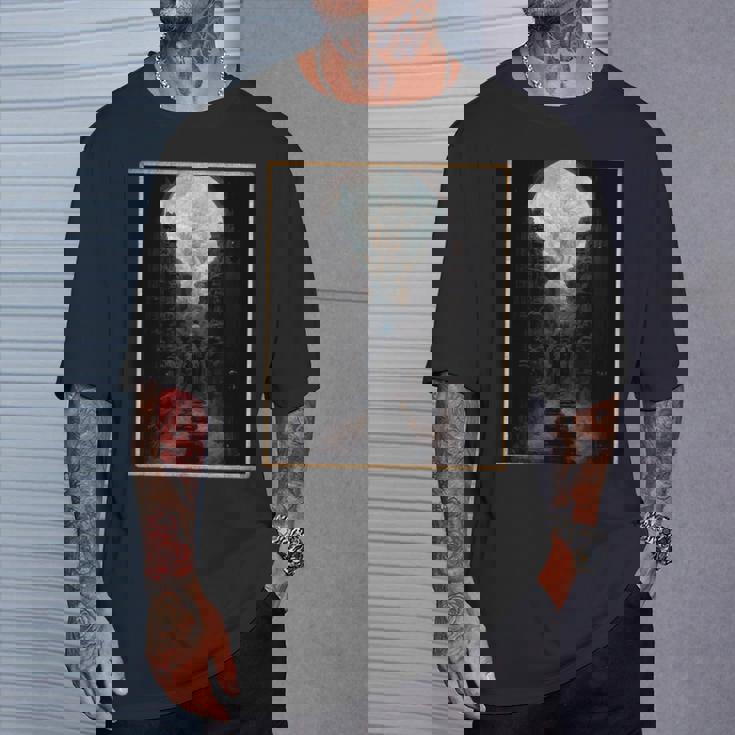 天国への扉のあるアンダーワールド Tシャツ 彼への贈り物