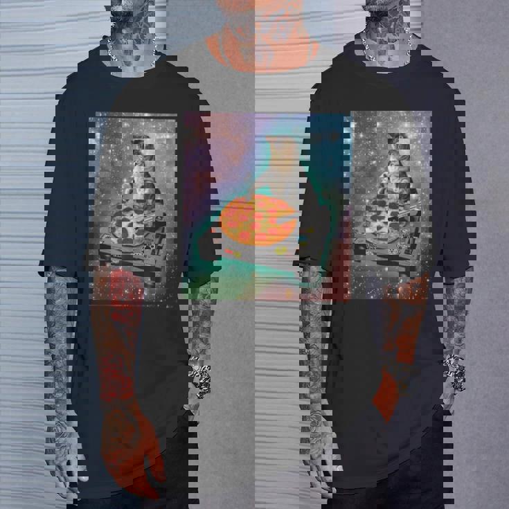 宇宙猫ピザミーム銀河宇宙キティ子猫面白いかわいいpace Cat Galaxy Universe Meme Tシャツ 彼への贈り物