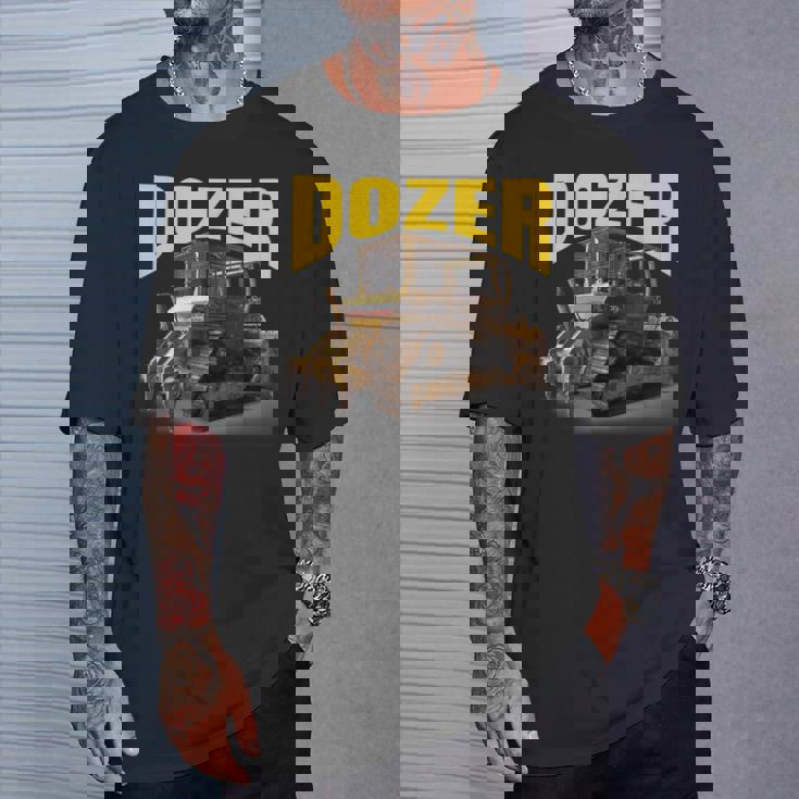 完璧な重機ブルドーザーtシャツ Tシャツ 彼への贈り物