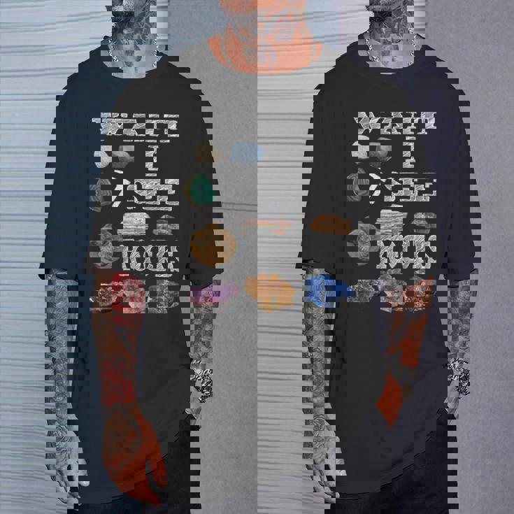 待って、Iee Rocks Rockhound Geology Rock Collection Tシャツ 彼への贈り物