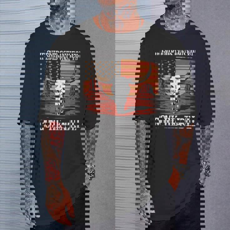 性別が混乱したら牛の乳を搾りに行け、アメリカ人 Tシャツ 彼への贈り物