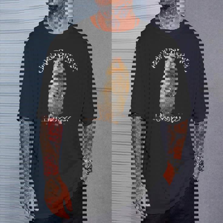 愉快なグラウンドリスウィスパーラー ギフト プレーリー ドッグ リス Tシャツ 彼への贈り物