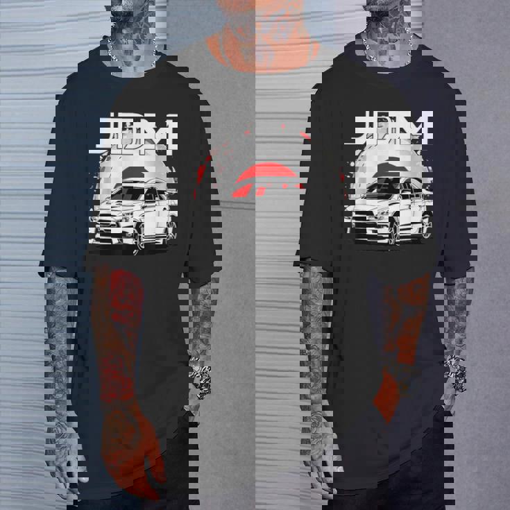 日の丸ラリーカー。日本国内市場の車。 Jdm Tシャツ 彼への贈り物