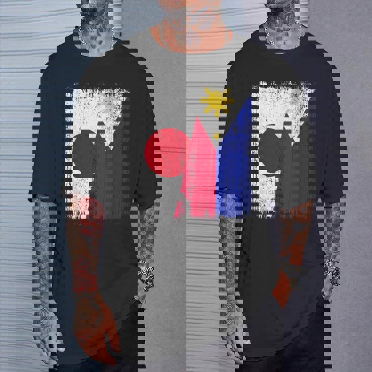 日本 フィリピン ハーフフラッグ 日本 フィリピン ジャージ Tシャツ 彼への贈り物