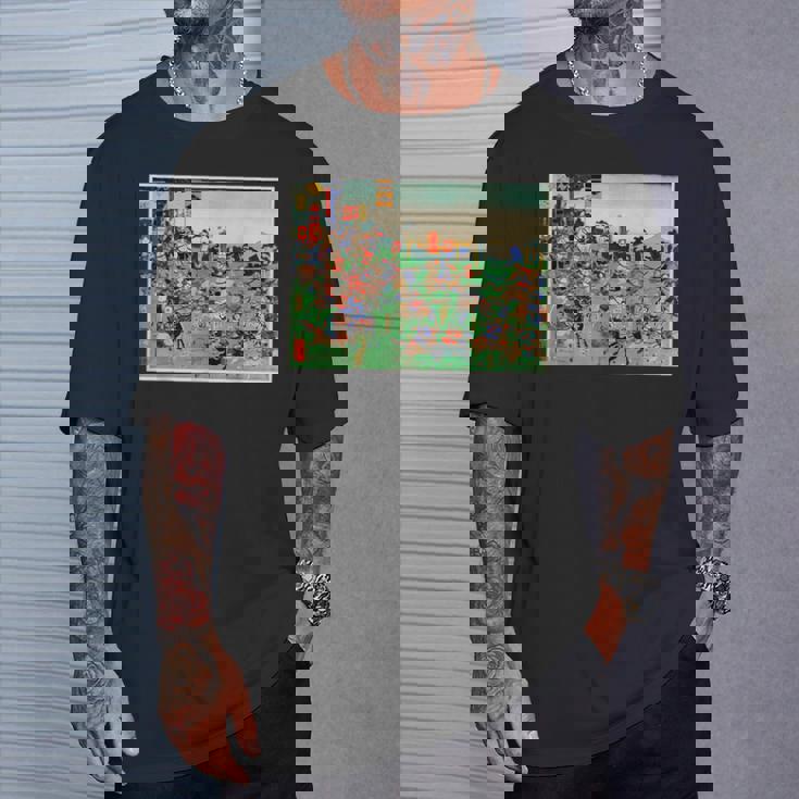 日本レトロアート 歌川国吉 2陸軍の戦い Tシャツ 彼への贈り物