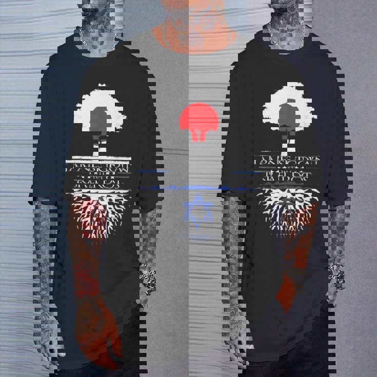 日本人が育てたイスラエルのルーツ 日本 イスラエル ユダヤ人移民 Tシャツ 彼への贈り物