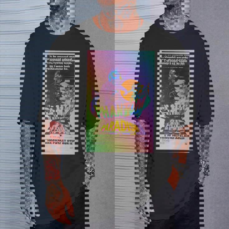 映画 クラシック ポスター ロックンロール ファントム 長袖tシャツ Tシャツ 彼への贈り物