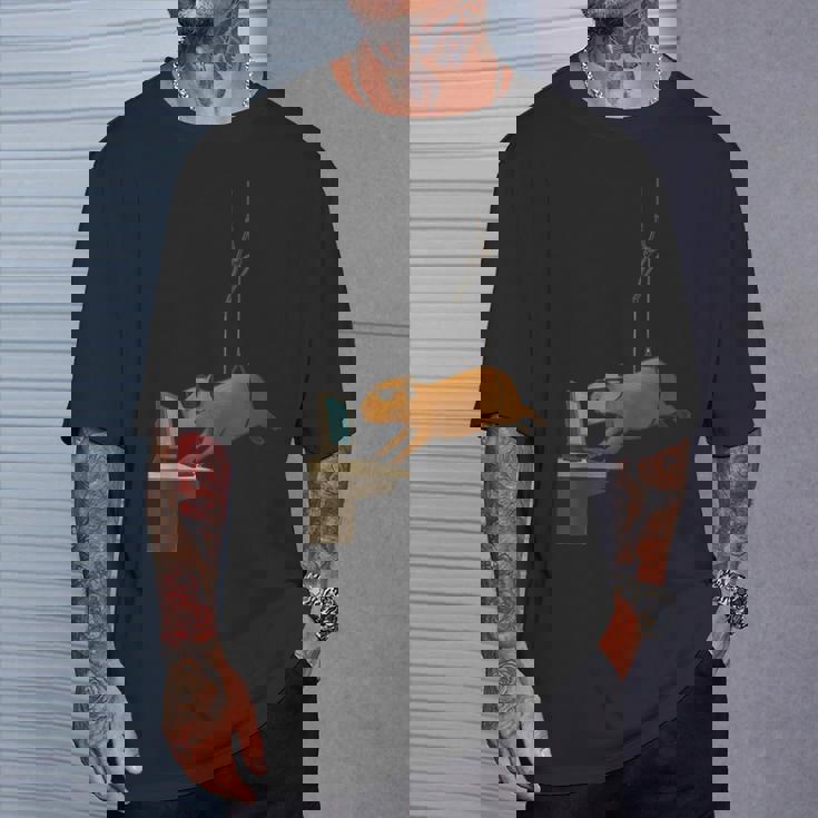 最高にクールなカピバラスパイインハイスト Tシャツ 彼への贈り物