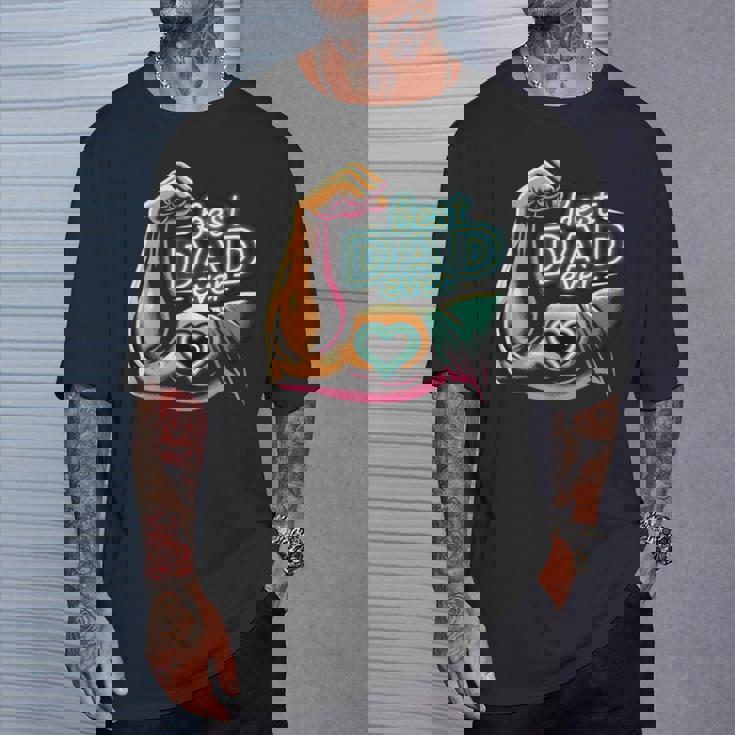 最高のお父さん 父の日 お父さんになる人 お父さん お父さん Tシャツ 彼への贈り物