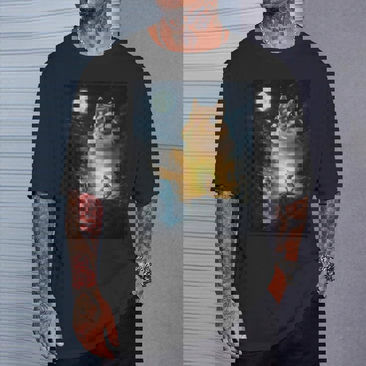 月に吠えるシマリス ヴィンテージ 面白いシマリス Tシャツ 彼への贈り物