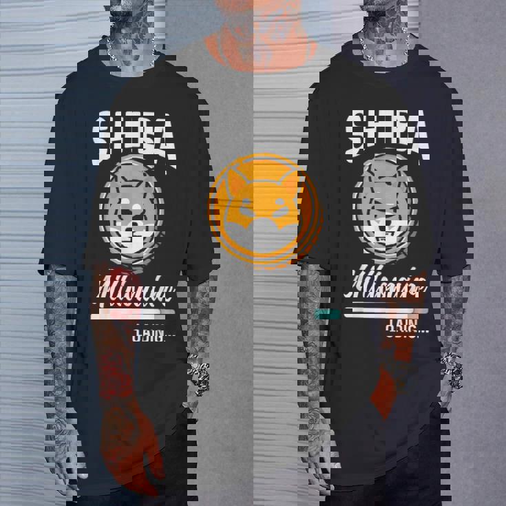 柴億万長者積載 おもしろトークンコイン 柴犬クリプト Tシャツ 彼への贈り物