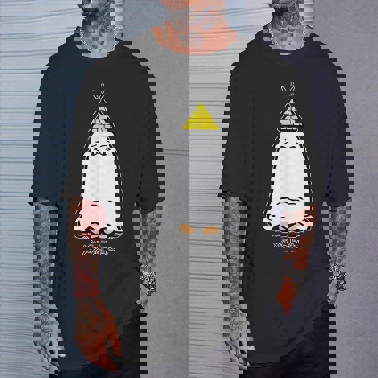 正座するメジェドさん Tシャツ 彼への贈り物