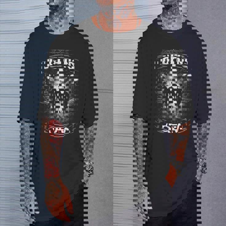 照明技術者 照明技術者 Lighting Crew Tシャツ 彼への贈り物