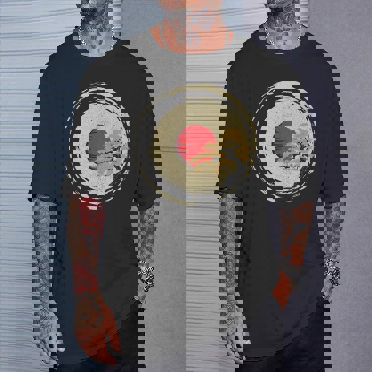 盆栽日本禅tシャツ 長袖tシャツ Tシャツ 彼への贈り物