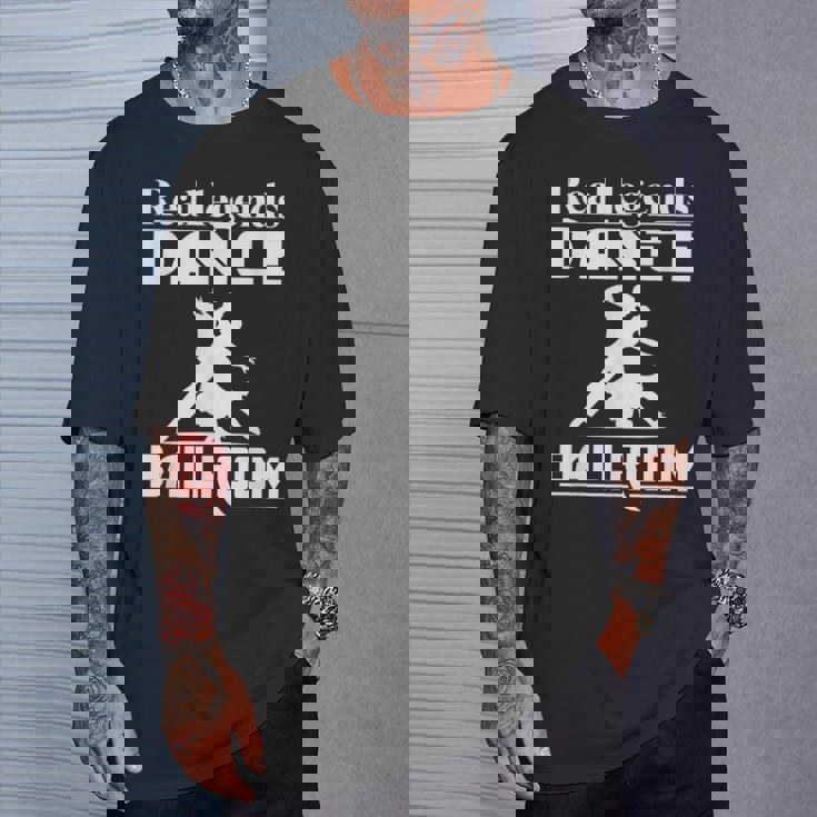 社交ダンサーのための面白い社交ダンスデザイン。 Tシャツ 彼への贈り物