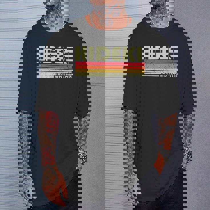 秀樹 レトロ ヴィンテージ 和名 Tシャツ 彼への贈り物