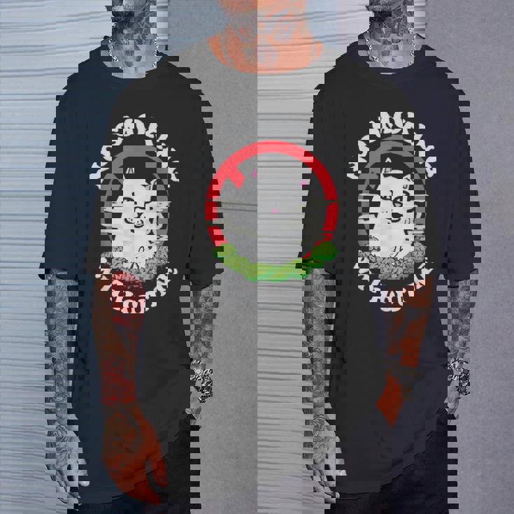 私なしでは禁煙だ Tシャツ 彼への贈り物