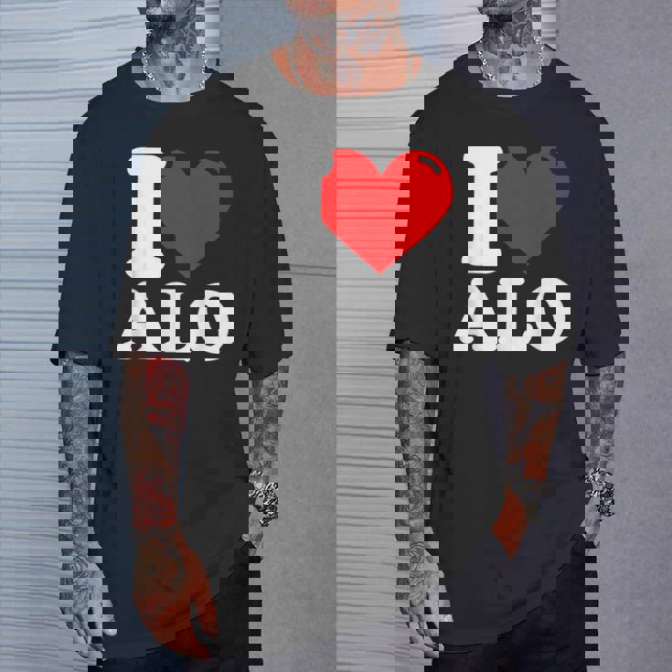 私はすべての名前が大好きです Tシャツ 彼への贈り物