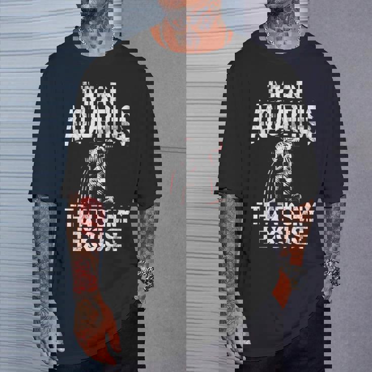 私はアクエリアスですそれが私の言い訳ですアクエリアス Tシャツ 彼への贈り物
